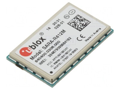 Modul LTE 4G SARA-R4/N4 26x16x2,53mm foto