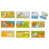 Set de 9 puzzleuri Unde locuiesc animalele?, Goki