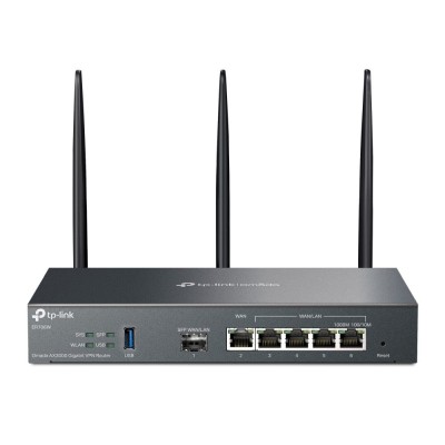 Router VPN, Wi-Fi 6, AX3000, 1 x SFP Gigabit, 5 x RJ45 Gigabit, 1 x USB - TP-Link Omada ER706W foto