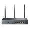 Router VPN, Wi-Fi 6, AX3000, 1 x SFP Gigabit, 5 x RJ45 Gigabit, 1 x USB - TP-Link Omada ER706W