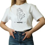 Tricou dama, Pentru Mama, alb, marimea L