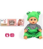 Papusa Bebe Rață cu 4 Sunete, 30 Cm, Plastic Netoxic, Recomandata Peste 3 Ani - Jucarie Copii