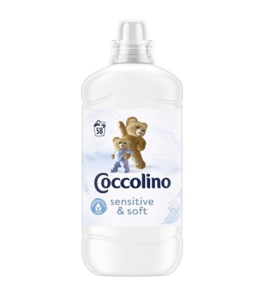 Balsam de rufe Coccolino Sensitive Soft, 1.45 l, 58 spalari foto