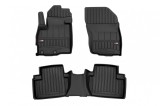 Mochete din cauciuc specifice, potrivite pentru seria Frogum 3D ProLine pentru Mitsubishi Outlander 2006-2012, set de 3 piese, culoare neagra, cu gara