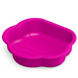 Cutie pentru nisip sau joaca cu apa, material plastic, roz, 20x88x78,5 cm, Oem