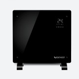 Convectror de sticlă negru Zenet 523, Sub 1500 W, Electric