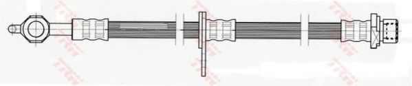 Conducta / cablu frana TOYOTA AVENSIS (T22) (1997 - 2003) TRW PHD460