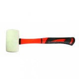 Ciocan de cauciuc alb 445 g cu maner ergonomic TPR Gadget