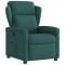 vidaXL Fotoliu rabatabil, verde &icirc;nchis, material textil 4015582