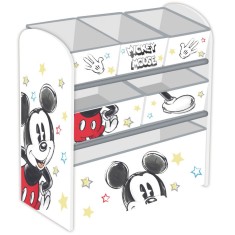 Organizator jucarii cu cadru din lemn Mickey Mouse