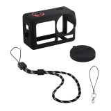Cumpara ieftin Protectie din silicon, STARTRC, pentru camera sport DJI Action 5 Pro, neagra