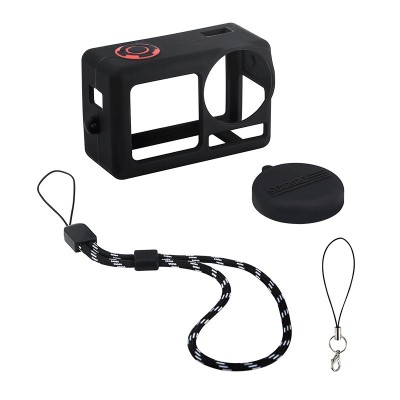 Protectie din silicon, STARTRC, pentru camera sport DJI Action 5 Pro, neagra foto