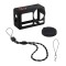 Protectie din silicon, STARTRC, pentru camera sport DJI Action 5 Pro, neagra