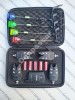 Set 4 Avertizori Pescuit Wind Blade 526 + Statie + Penar Transport + 4 Swingeri MK2 Iluminati