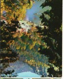 CPI B 11232 CARTE POSTALA - BAILE TUSNAD, LACUL &quot;CIUCAS&quot;
