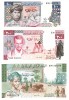 Set Bancnote Mauritania 100, 200, 1000 Ouguiya 1975-77 P-3A, P-3B, P-3C, Emisie 2024, UNC