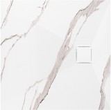Cada de duș Magnum CARRARA WHITE 90x90