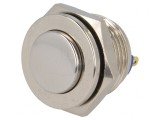 Comutator Anti-Vandalism SPST-NO 2A 36VDC IP65 &Oslash;16mm
