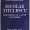 NICOALE TITULESCU , PRECURSEUR DE L &#039;UNITE EUROPEENNE , sous la direction de MARIN AIFTINCA , 1993