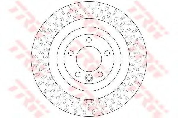 Disc frana LAND ROVER RANGE ROVER IV (LG) (2012 - 2016) TRW DF6505S