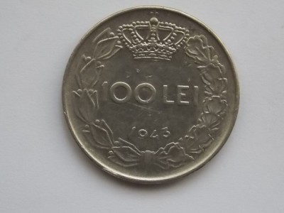 100 LEI 1943 ROMANIA foto