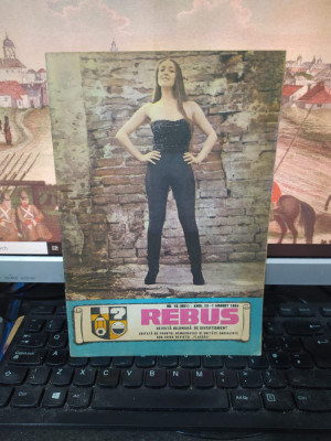 Rebus, revistă bilunară de divertisment, nr. 15 (651) anul 28, 1 aug. 1984 151 foto