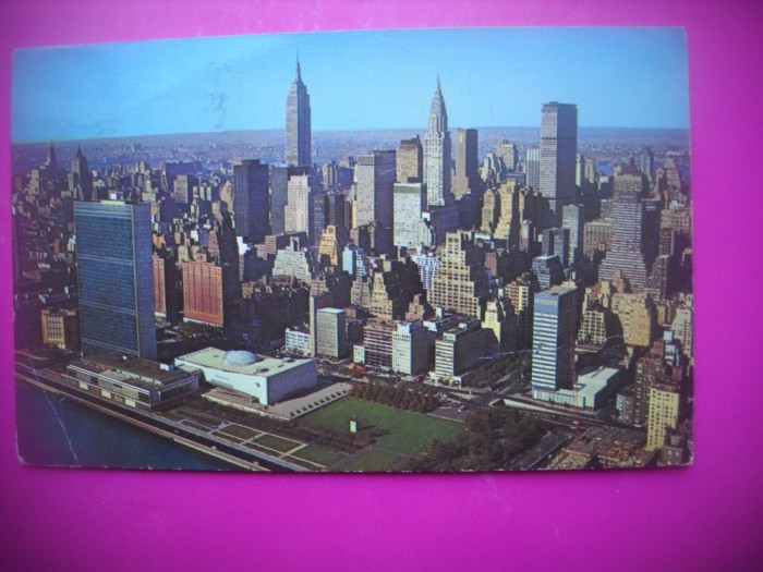 HOPCT 7739 SEDIUL ONU NATIUNILE UNITE - NEW YORK CITY -STAMPILOGRAFIE/FRANCATURA-SUA-AMERICA DE NORD -CIRCULATA