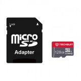 Card memorie 128GB MicroSDHC + adaptor Asteroid GSM THCM26, rosu