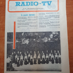 revista tele-radio 19-25 decembrie 1976