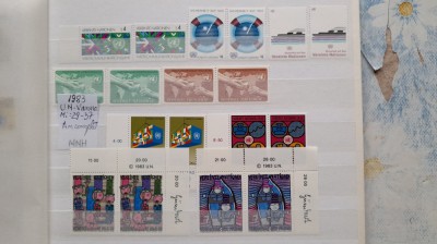 1983-U.N. Wienna c.set Mi=29,37-MNH-Perfect foto