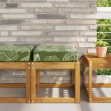 vidaXL Perna de Șezut pentru Exterior Design cu frunze 40 x 40 x 8 cm 900945