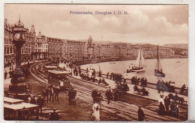 bnk cp Insula Man - Douglas - Promenada - necirculata foto