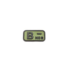 Patch &quot;BLOOD TYPE B-&quot; 3D [MFH]