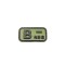Patch &quot;BLOOD TYPE B-&quot; 3D [MFH]