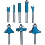 Evotools 640036 - Set cutite frezat - mm ambalaj lemn 8 bucati