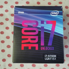 Procesor Intel Coffee Lake, Core i7 9700k 3.6GHz Socket 1151 v2.