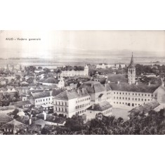 Aiud - Vedere generala (circulata 1964)