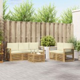 vidaXL Seturi de canapele Lemn Solid de Acacia 3391405