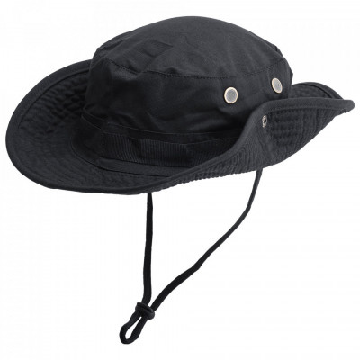 Palarie Boonie Hat Neagra ACM foto