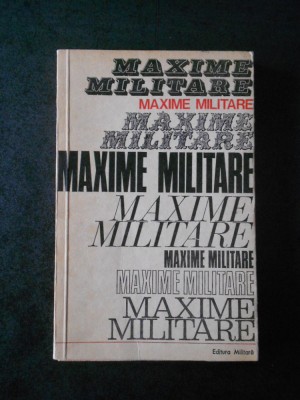 MARIN MIREA - MAXIME MILITARE foto