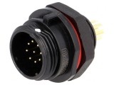 Soclu SP13 9 PIN IP68 3A pentru Panou