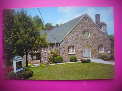 HOPCT 7621 BISERICA BAPTISTA RIDGECREST -SUA-AMERICA DE NORD -CIRCULATA foto