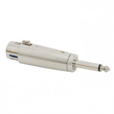 Adaptoare XLR / JACKsoclu XLR?6.3 fisa JACK(mono) foto