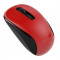 Mouse Genius NX-7005 wireless, rosu