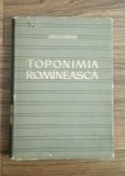Toponimia Rom&acirc;nească - IORGU IORDAN