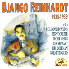 CD Django Reinhardt ‎– 1935-1939, original, holograma, 1994
