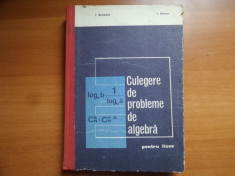 Culegere de probleme de algebra &amp;amp;#8211; I. Stamate, I. Stoian foto