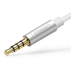 UGREEN cablu audio 2 in 1, 2x AUX femela la 1x AUX masculin 3.5mm, 0.20m, negru (model AV141 30620)