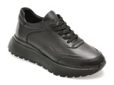 Pantofi sport GRYXX negri, M7659, din piele naturala