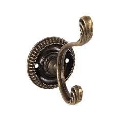 Cuier perete fier maro 4x6x7 cm